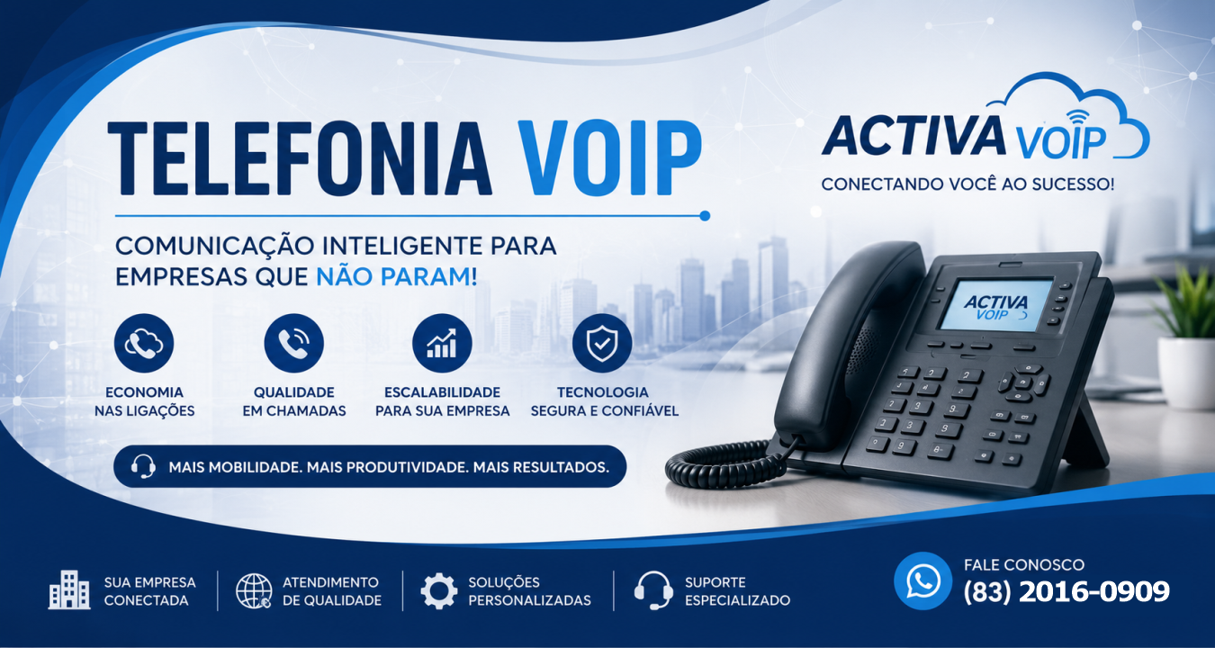 Sertão da Paraíba ganha Primeia Operadora de Telefonia VoIP